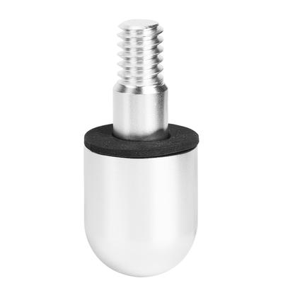 Защита от столкновений для переднего бампера автомобиля, круглая, гвоздевая, протектор, подходит для Mercedes-Benz SmartSilver