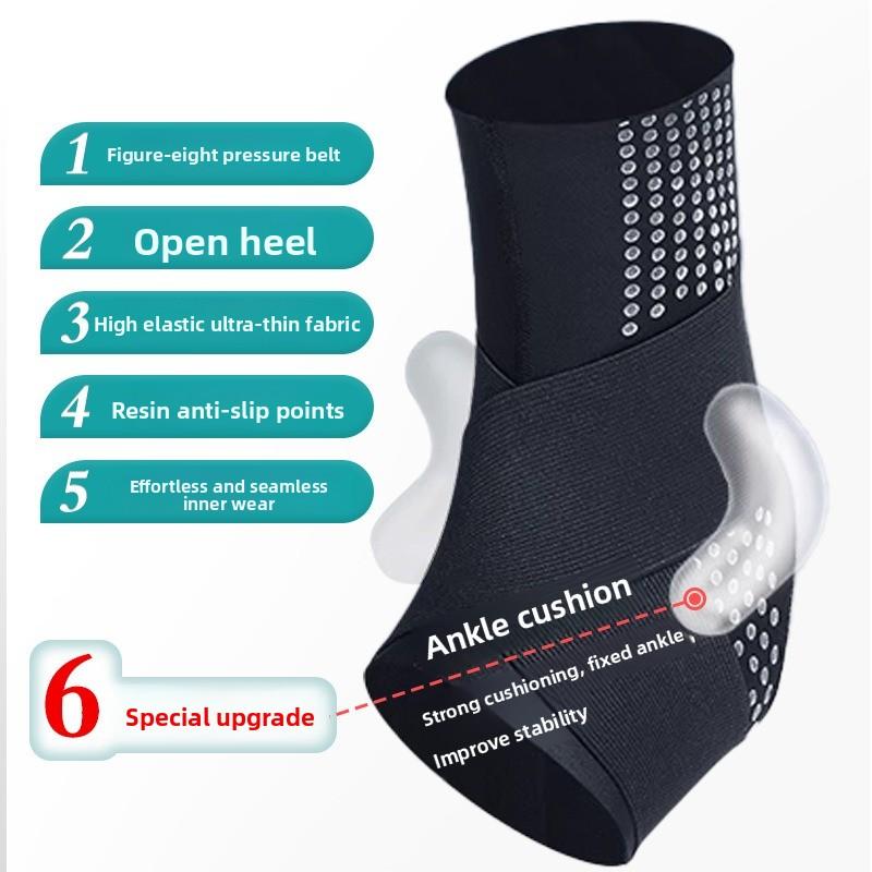 Ankle Support Silicone Joint Sleeve To Prevent Sprains, Protecting and Fixing The Ankle During Running and Basketball Activities, A Foot Support Band.