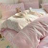 pink ballet bow, 1.5m fitted sheet