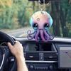 Милый акриловый 2D осьминог, автомобильное украшение, подвеска для рождественской елки, брелок для рюкзака