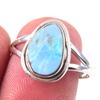 Натуральный австралийский опал драгоценный камень 925 пробы серебро ювелирное кольцо S.8 D3K77