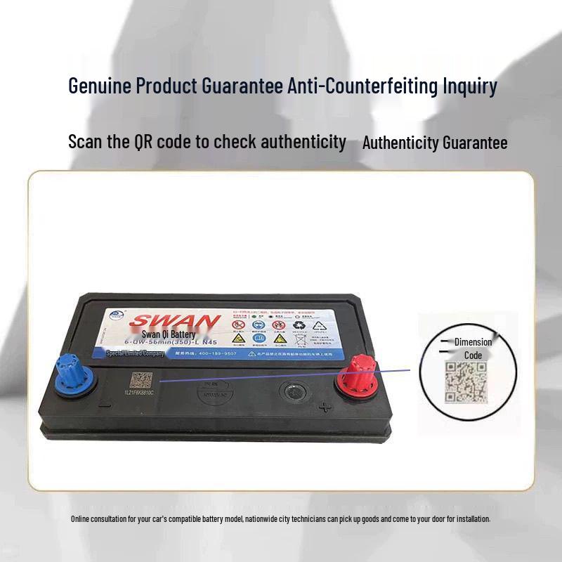 Camel DF Swan Car Battery for Wuling, Changan, Baojun, Dongfeng, Chevrolet, Fiat, and Volkswagen