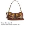 COACH Ashton Coated Canvas With Wool And Leather Crossbody One Shoulder Handbag Medium Women's Tan CCZ24-IMYMX