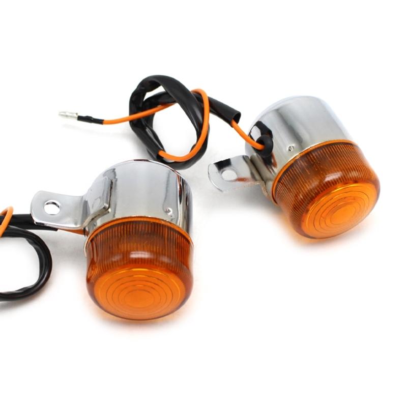 12V LED Turn Signal Kit Front Turn Signal Light Modified Amber Light LED Motorcycle Turn Signal Light