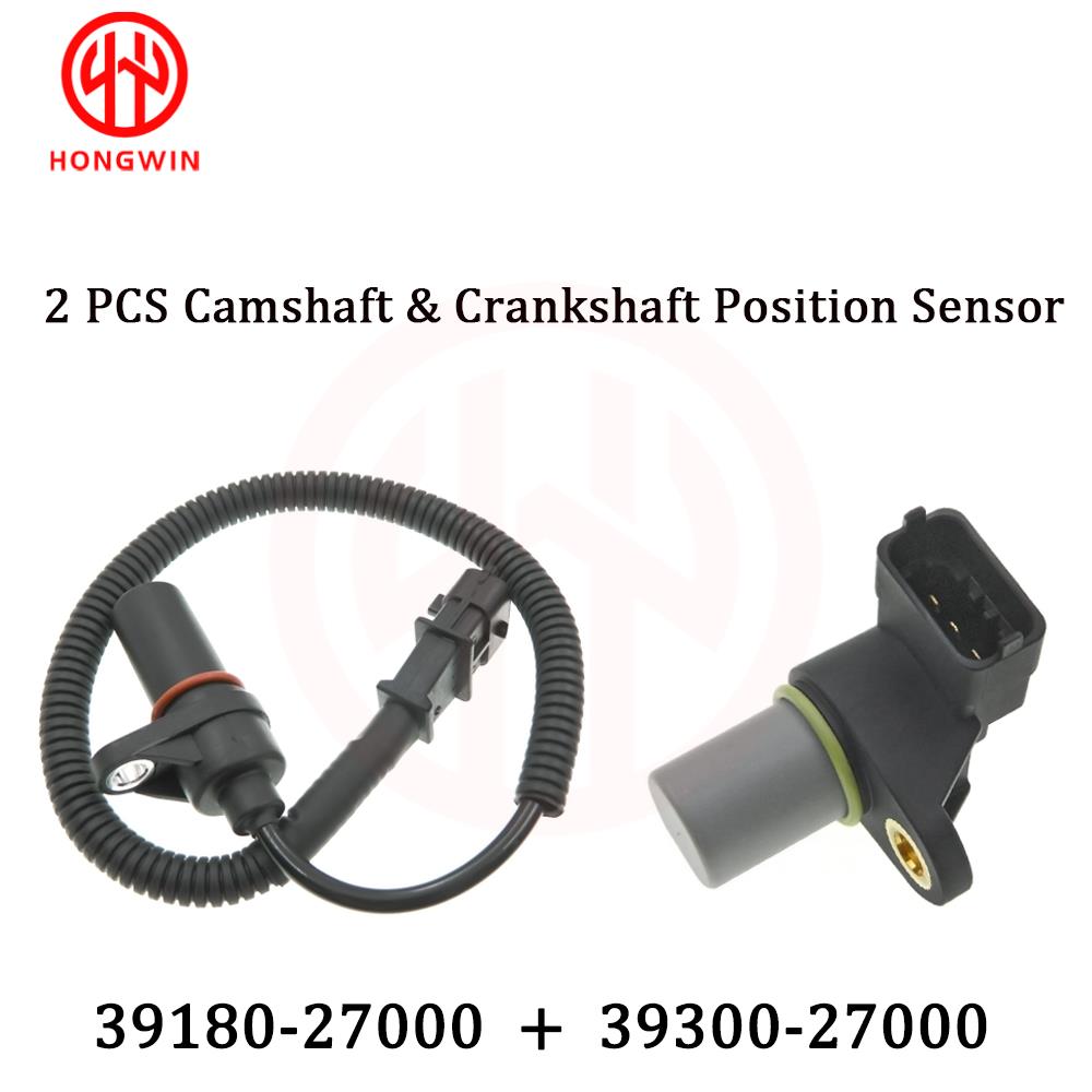 39180-27000,39300-27000 Crankshaft Camshaft Postion Sensor For Hyundai Accent Getz i30 Matrix 2.0 CRDi Santa FE Tucson Trajet