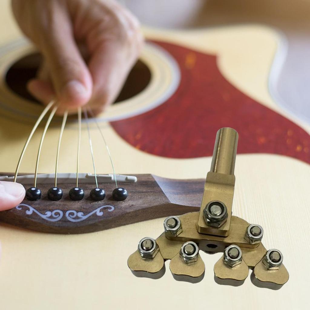 Электрический инструмент для запрессовки ладов Инструмент для ремонта гитары Компактный портативный пресс для струнных инструментов для накладки грифа различного радиуса LOL-FUN &