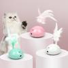 Cat Toy Intelligent Sensor Mechanical Mouse Fishing Rod Feather Cat Teasing Stick Automatic Cat Teasing Ball New Pet Supplies for Cats
