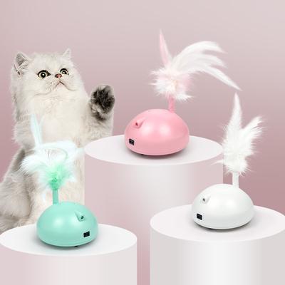Игрушка для кошек с интеллектуальным датчиком, механическая мышь, удочка, перо, палка для дразнения кошек, автоматический мяч для дразнения кошек, новые зоотовары для кошек