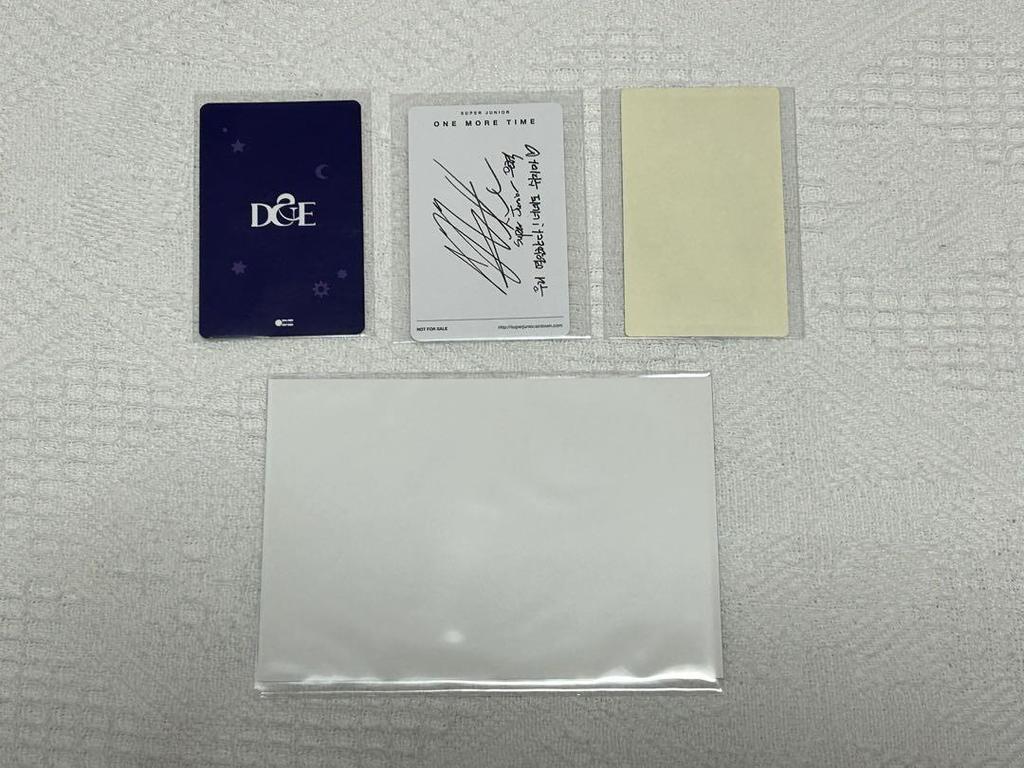 [ИСПОЛЬЗОВАННЫЙ] Набор карточек Super Junior-Eunhyuk, набор открыток
