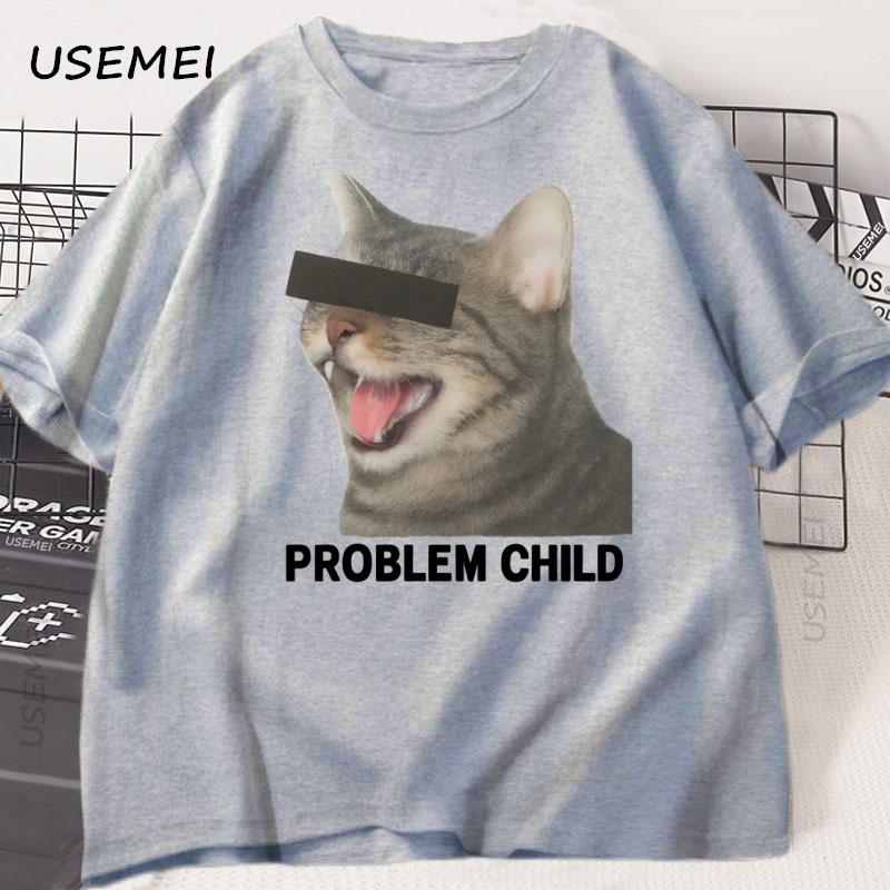 Funny Cat Gang Vintage Tshirt Unisex Unisex Unisex Oversized T Shirt Casual Cotton Short Sleeve Round Neck Tshirt Unisexs Clothing