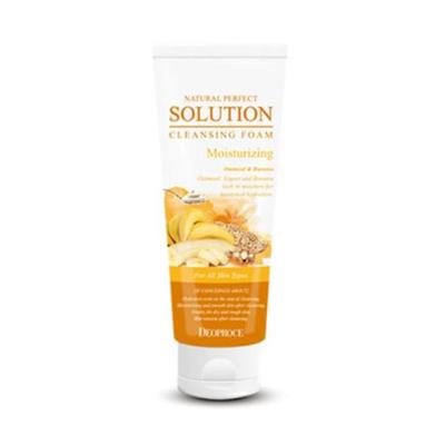 Очищающая пенка Natural Perfect Solution Овсянка и банан 170г*1шт/2шт/3шт