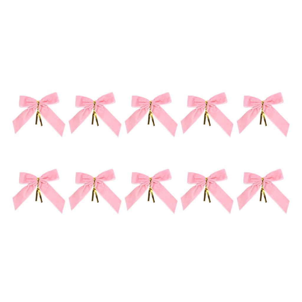 Small Velvet Christmas Bows for Christmas Tree  Wreath  Gift Wrapping  Crafts  Wedding  Party  Home Decor