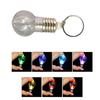LED Flashlight Light Bulb Key Ring Keychain Lamp Torch Rainbow Color Gift