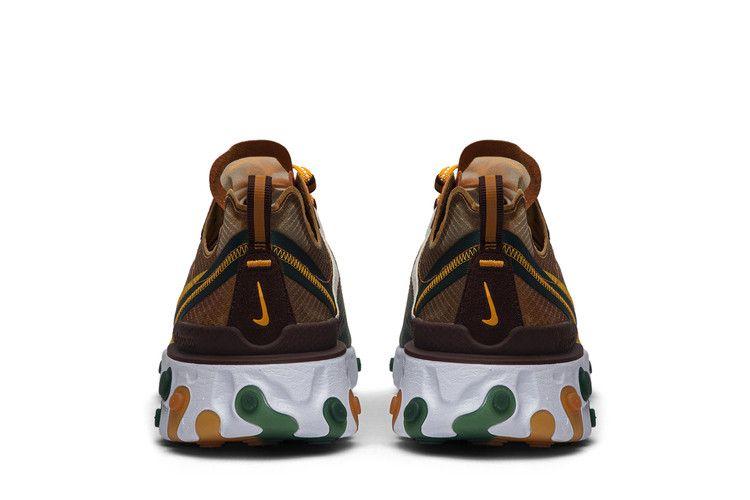 Men's Sneakers Nike React Element 87 Orange Peel Pale Ivory/Orange Peel