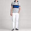 Polo Ralph Lauren Big Pony Stripe Embroidered Short Sleeve Polo Shirt Men Tops Gray 710784714-001