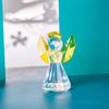 Collecible Crystal Angel Statue Crafts Table Ornament Guardian Angel Figurine  Desktop
