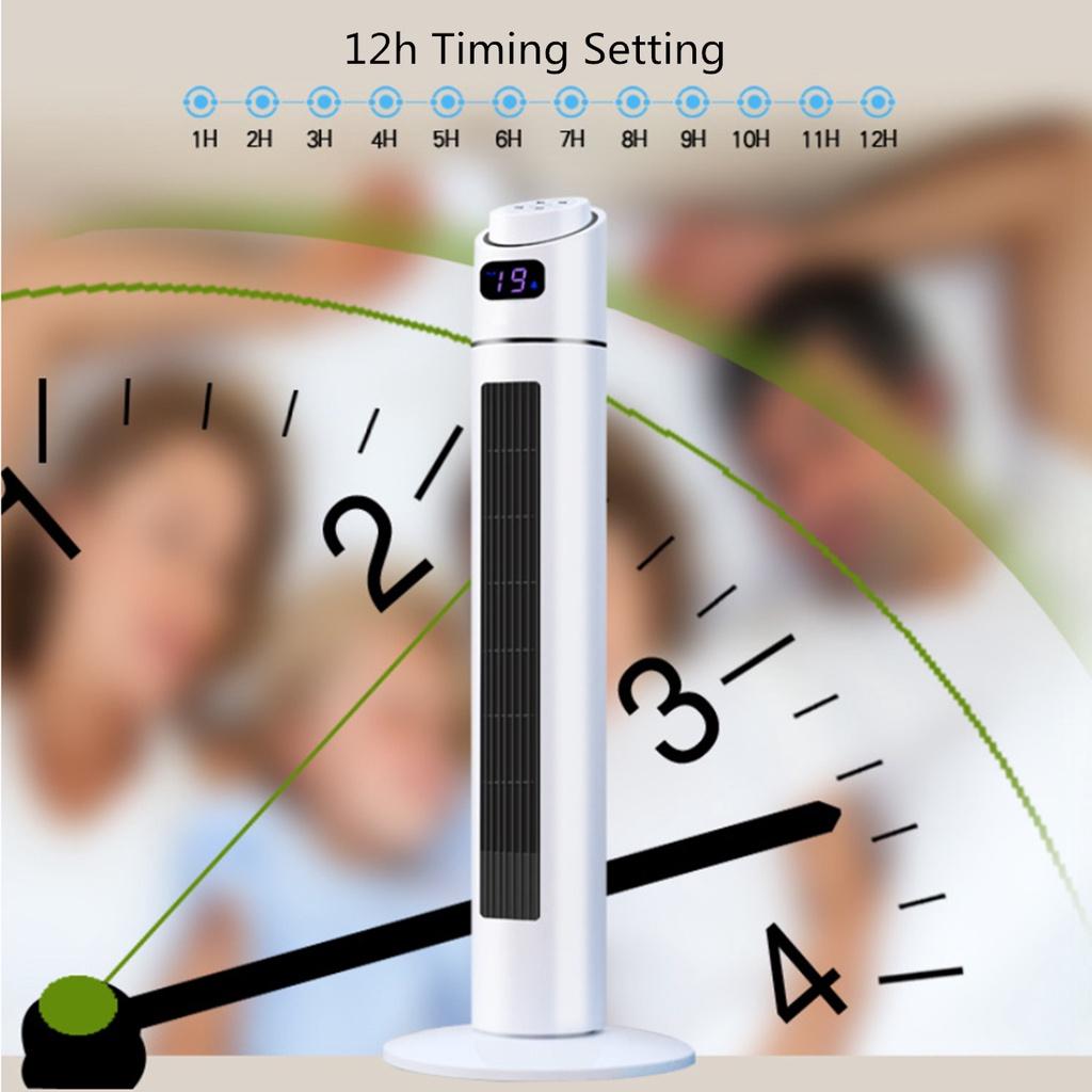 2000W 220V 3 Mode Digital Tower Heater Oscillating Space Heater Timer with Remote Control