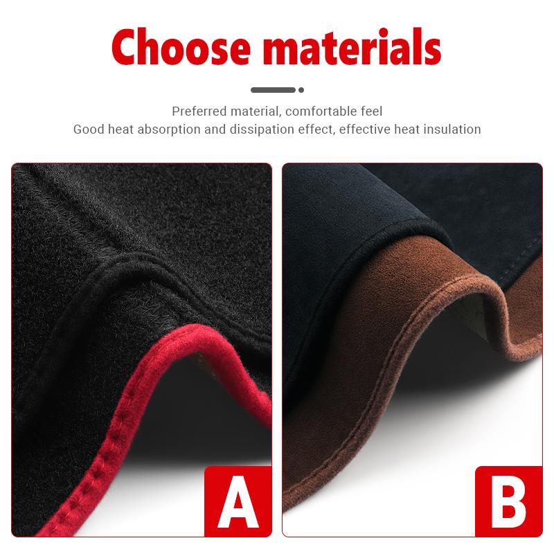 Для Volkswagen VW Passat B7 2013 2014 чехол на приборную панель автомобиля, избегайте легкой накладки, солнцезащитный козырек, анти-УФ-коврик, нескользящий коврик