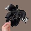 Elegant Butterfly Knot Hair Clip Women'S Summer  Style Hair Clip  Personality Back Of Head Shark Clip Hair Accessory