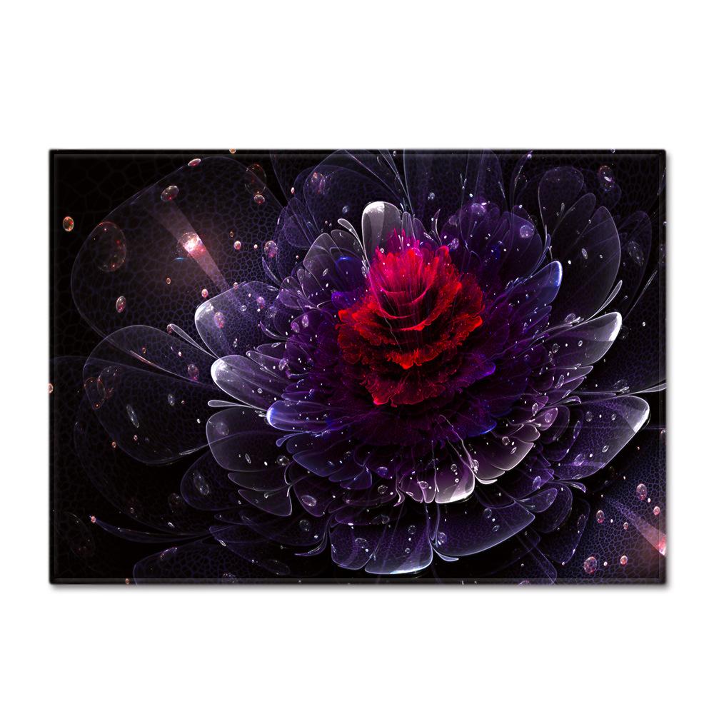 Крутой ковер с цветочным узором для гостиной, кухни, прихожей, напольный коврик с узором