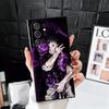 Аниме Фушигуро Тодзи JUJUSU Мягкий чехол для телефона для Samsung Galaxy S26 S25 Edge S24 Ultra S23 Plus S22 S21 FE S20 Черный чехол Задняя панель S