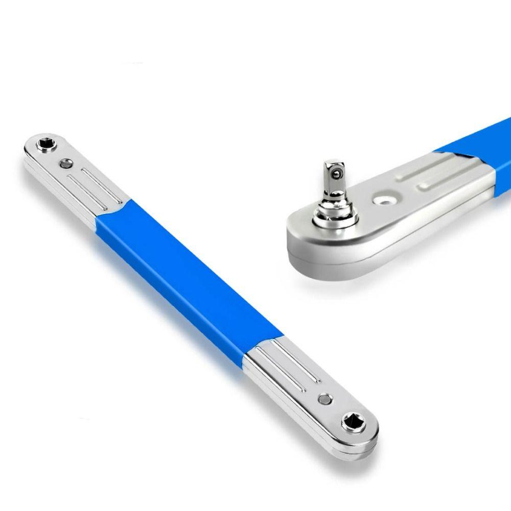 Steel Offset Extension wrench Double Head Ratchet Repair Tools New Wrench Socket  Hone