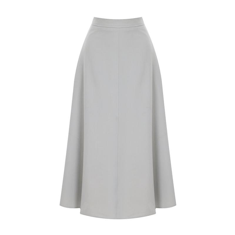 T View Feminine Cutout A-Line Skirt_V6A-Csk030