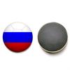 Флаг стран Россия Германия Франция Испания Англия Бельгия Португалия 30 мм хрустальное стекло магниты на холодильник Декор