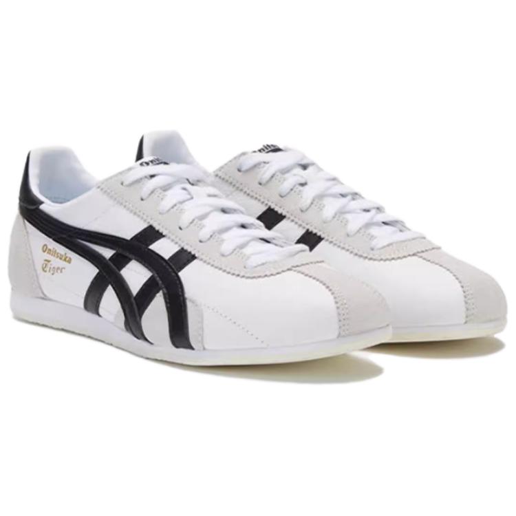 ONITSUKA TIGER Runspark Synthetic Leather Comfortable Classic Slip Resistant Durable Breathable Low Top Casual Shoes Unisex Casual Shoes 1183B480-105