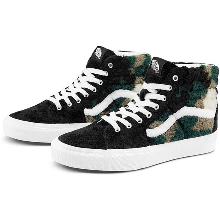 Vans Sk8-Hi Sherpa Camo Унисекс Камуфляж Черный VN0A5JMJA58