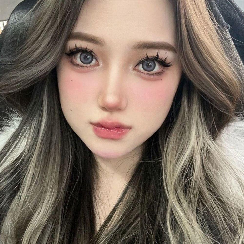 Japanese Cosplay Manga Anime Lashes Dramatic Wet Spiky Lashes Doll Strip Lashes  for Women