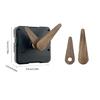 Home Craft Wall Clock Movement with Wood Hands for Art Enthusiasts for Home Offices,Cafes,Decors,for Artistic Timepiece