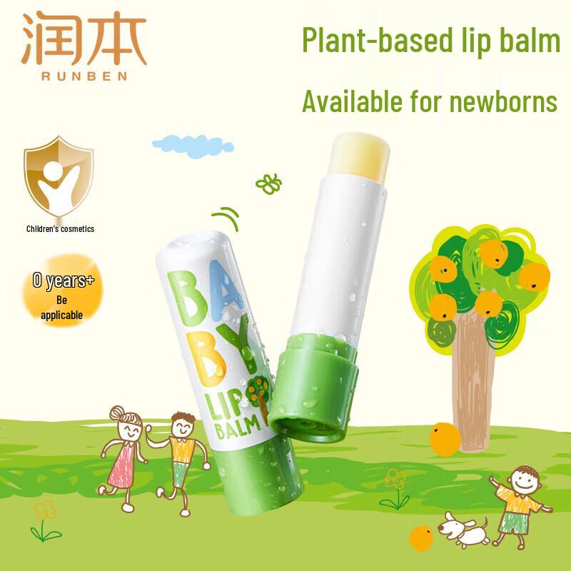 RUNBEN Magnolia Hand Cream & Kids Lip Balm Set