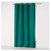 Rideau - Absolu - Emeraude - 140 X 280 Cm - Microfibre - Œillets Ronds