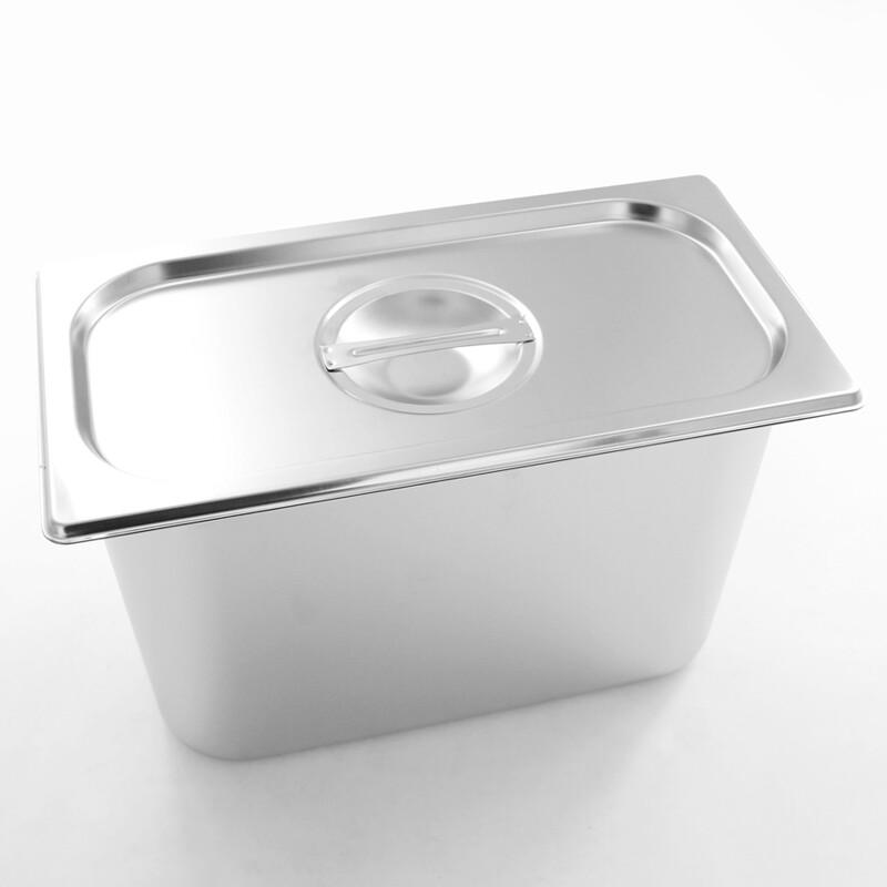 Xinji Gaoge Stainless Steel GN Food Pans & Lids - Pack of 5