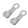 Pack of 2 Toilet Seat Lifter Bathroom Closestool Lift Handle Universal Avoid Touching Lifting Holder Removable Washable