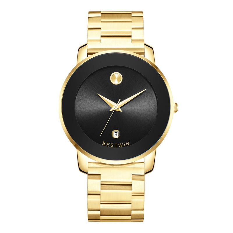 Ultra Thin Men's Quartz Watch Fashion Simple Light Luxury Male Wristwatch For Daily Wear Business Casual Outdoor Activities