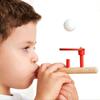 Wooden Balance Blowing Toys Blowing Pipe Whistles Balls Toys Floating Blow Pipe Balls Game Balanced Scientific Experiments TMZ