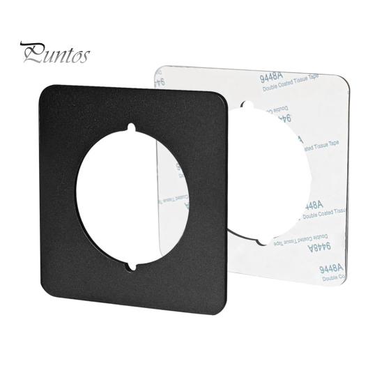 1/2Pcs Door Knob Plates Self Adhesive Scratch-Resistant Simple Installation Door Handle Cover Filler Fixing Repair Plates