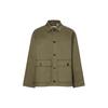 Uniqlo X MARNI Свободная рабочая куртка (Азия) Оливковый Унисекс Уличная одежда 449587-57