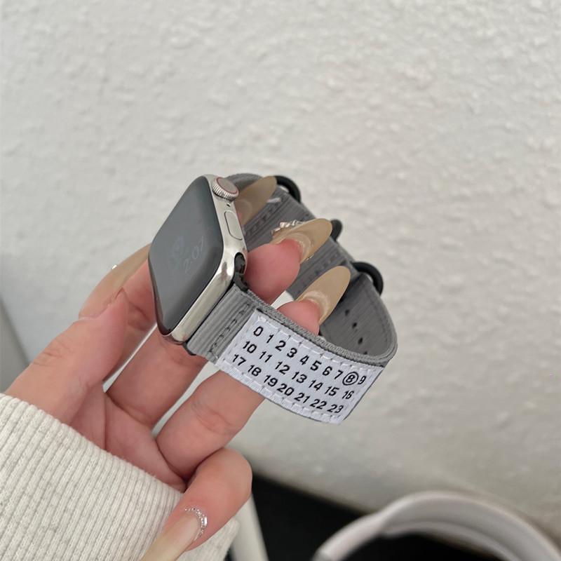 Ремешок для часов из плетеного нейлона для Apple Watch 6 7 8 9 41 мм 40 мм 44 мм 45 мм ремешок для iwatch Ultra/Ultra2 49 мм ремешок для запястья нейлоновый ремешок для часов