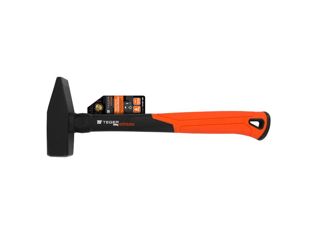 Młotek Ślusarski Z Trzonkiem Fiberglass 1000 G Extreme / Teger
