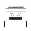 Runpu RP-WH9008S Professional Wireless 8-Channel Handheld Microphone System (CN version)