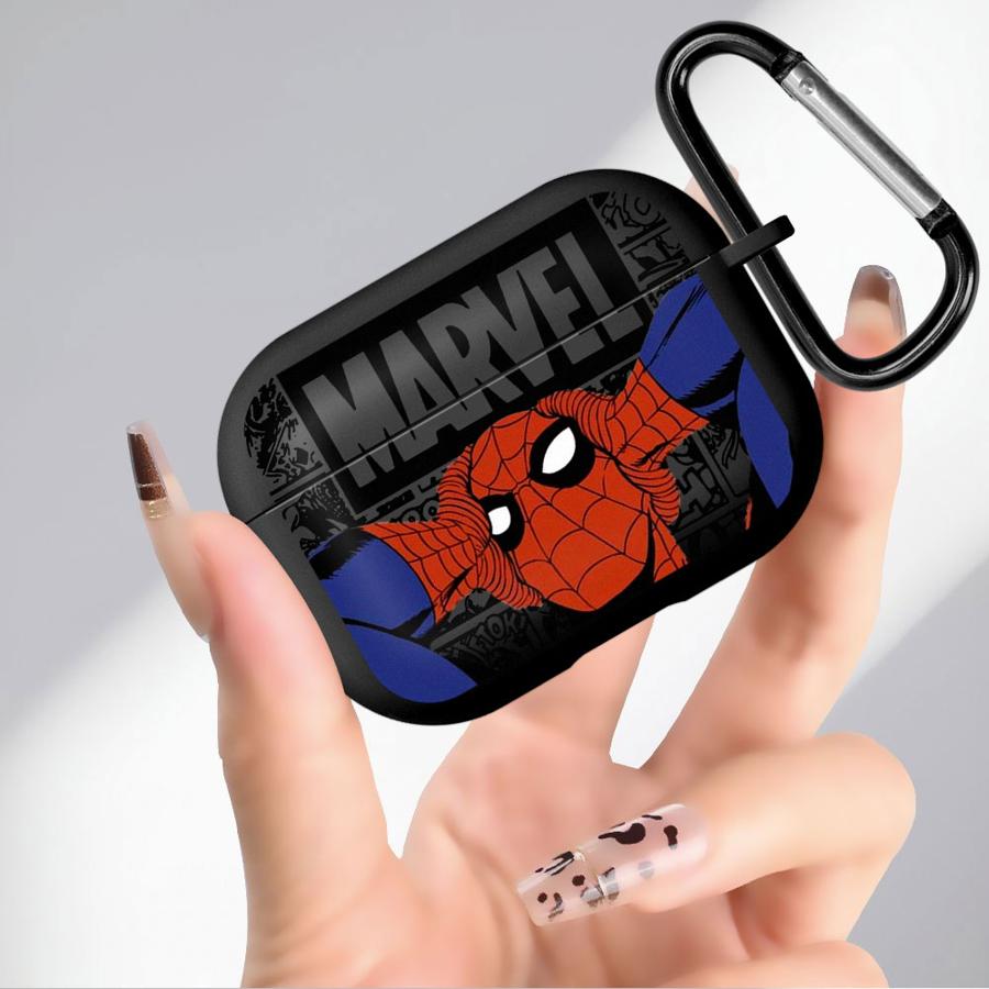 Чехол Marvel Человек-Паук для Airpods Pro3 Pro 1 4 3 Pro2 2 Мягкий Чехол-Защита для Наушников