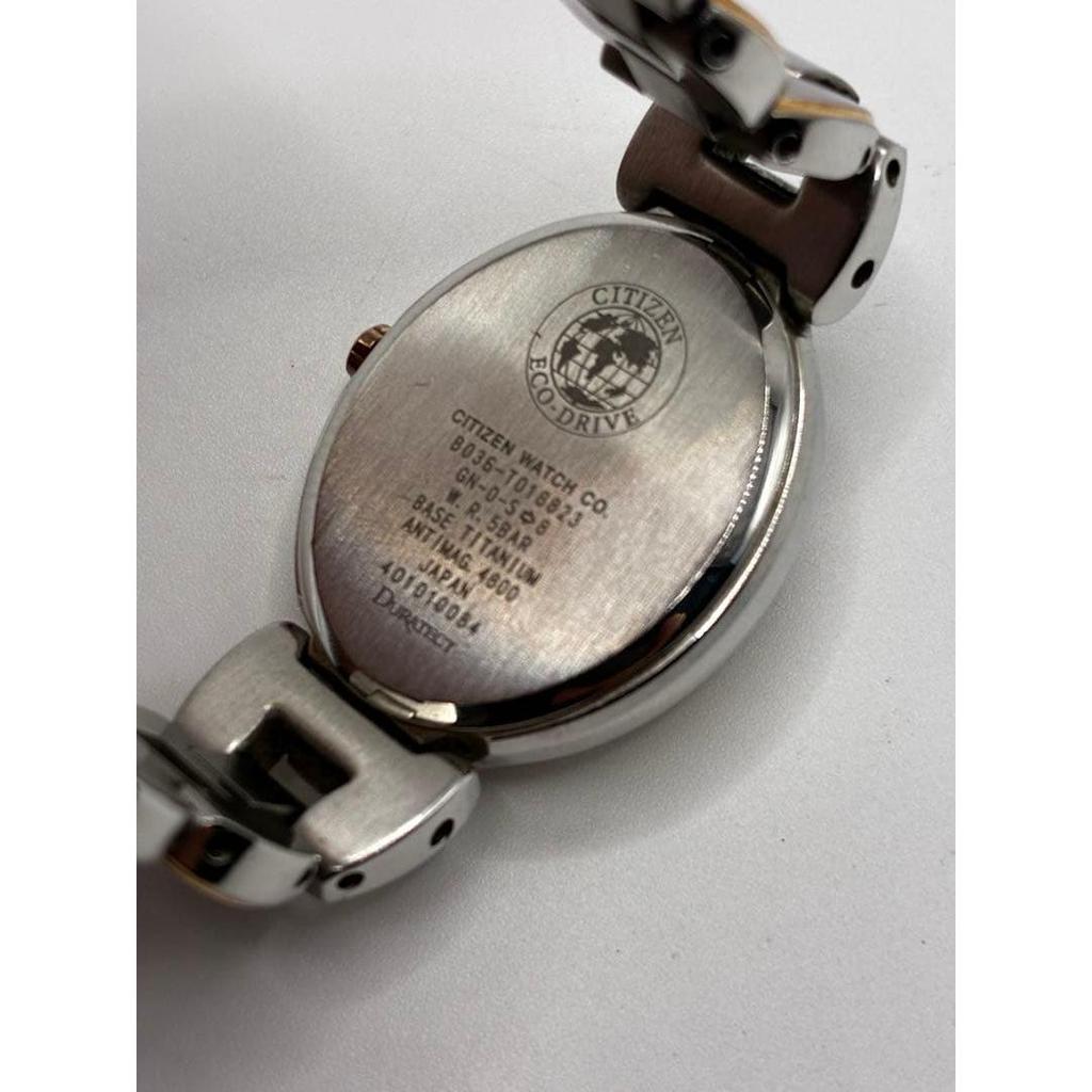Б/у женские часы Citizen EXCEED Eco-Drive двухцветные