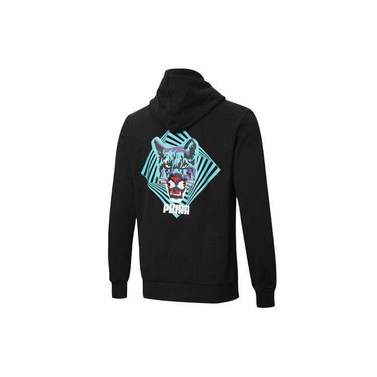 Puma Толстовки Мужские Черные С Капюшоном Умеренная Обычная 596632-11