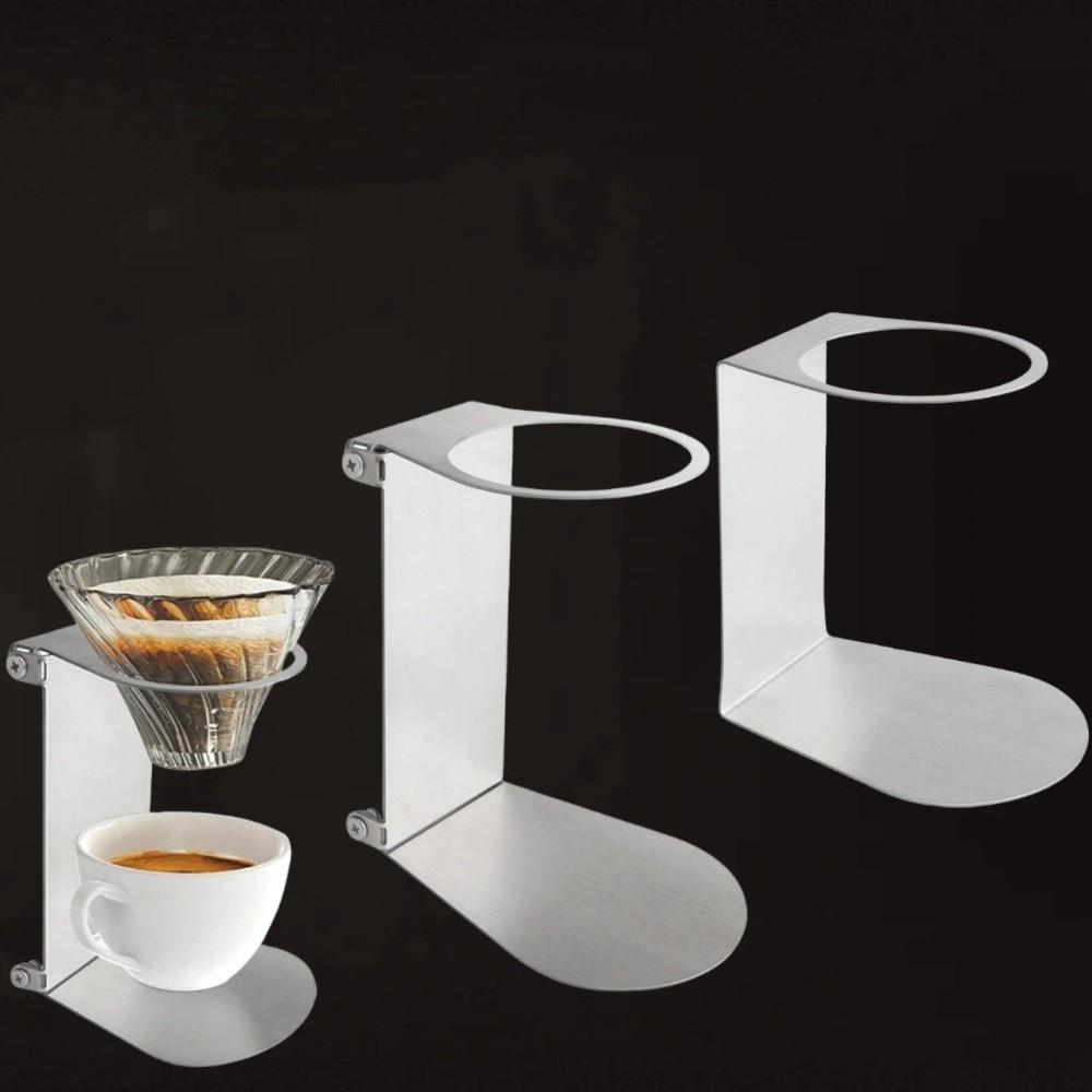 Portable Coffee Drip Stand Folding Hand Brew Bracket Coffee Filter Holder Office Use