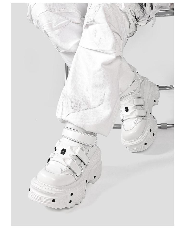 Унисекс высокие кроссовки с толстой платформой - тренд сезона Осень/Зима