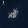 U.S. Polo Assn. Мужская легкая куртка с капюшоном на утином пуху