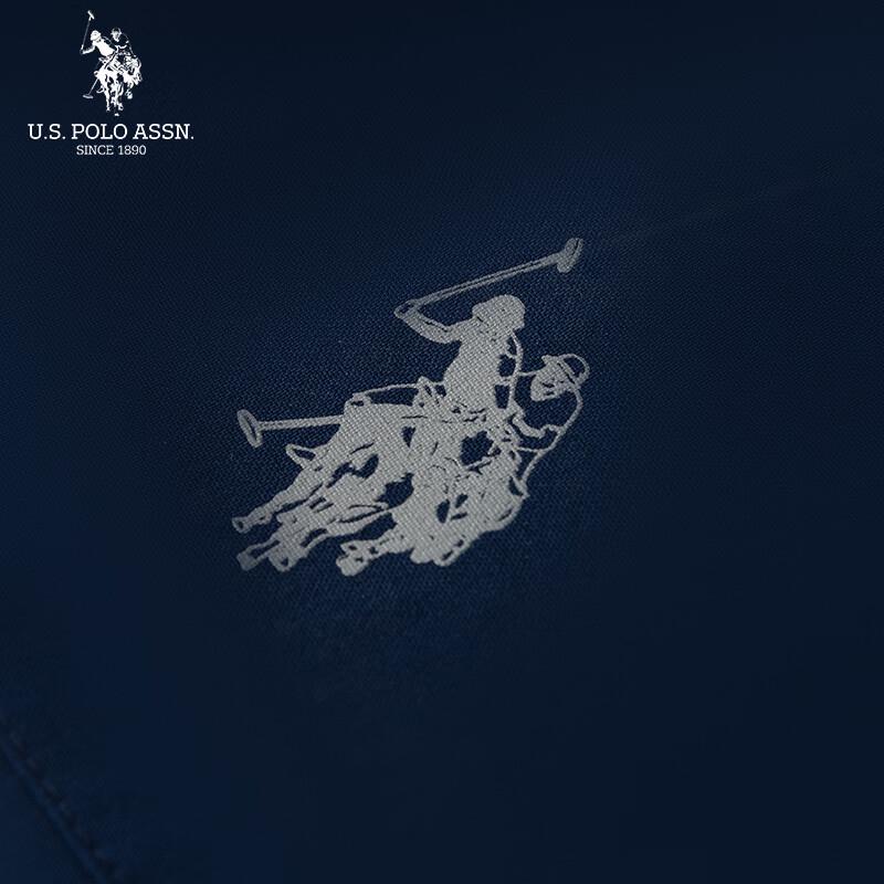 U.S. Polo Assn. Мужская легкая куртка с капюшоном на утином пуху
